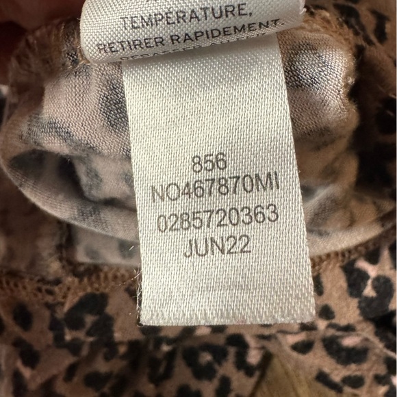 Nordstrom | Animal Print Pajama Set XL - Picture 11 of 11